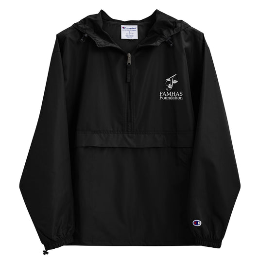 FAMHAS Embroidered Champion Packable Jacket